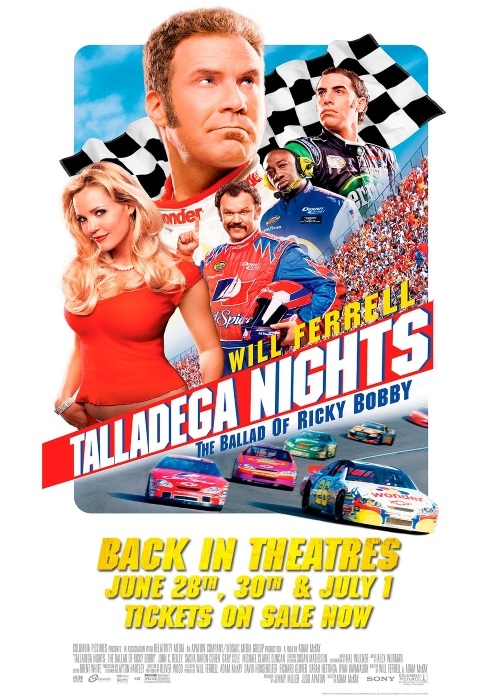 TALLADEGA NIGHTS: BALLAD OF RICKY BOBBY 20TH ANNIV poster