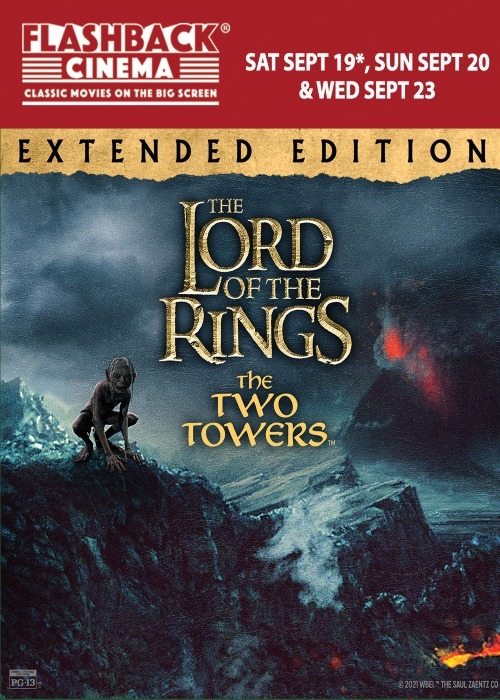 THE LORD OF THE RINGS: THE TWO TOWERS poster