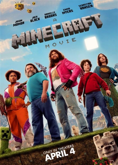 A MINECRAFT MOVIE poster