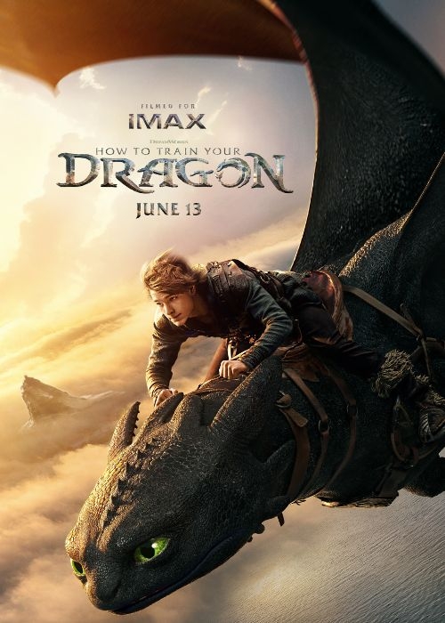 HOW TO TRAIN YOUR DRAGON (2025) poster