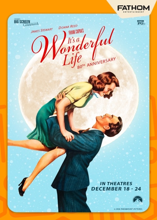 IT'S A WONDERFUL LIFE 80TH ANNIVERSARY poster