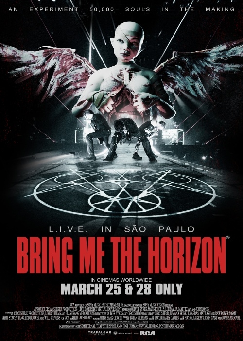 BRING ME THE HORIZON - L.I.V.E. IN SAO PAULO poster