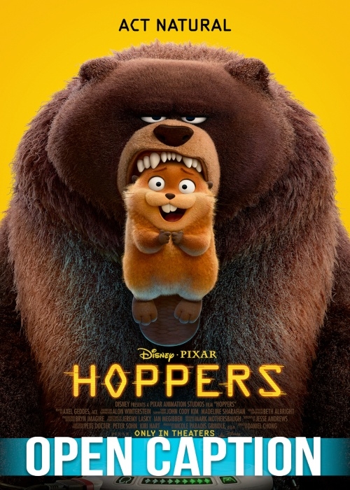 HOPPERS (OPEN CAPTION) poster