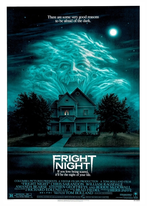 FRIGHT NIGHT (1985) poster