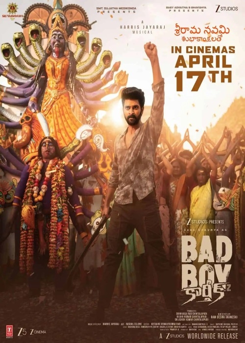 BAD BOY KARTHIK (TELUGU) poster