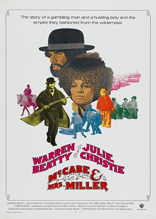 MCCABE & MRS. MILLER (1971) poster
