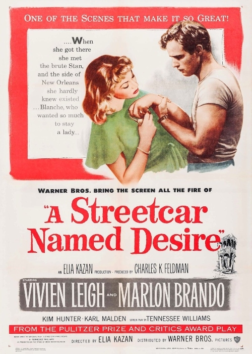 A STREETCAR NAMED DESIRE (1951) poster