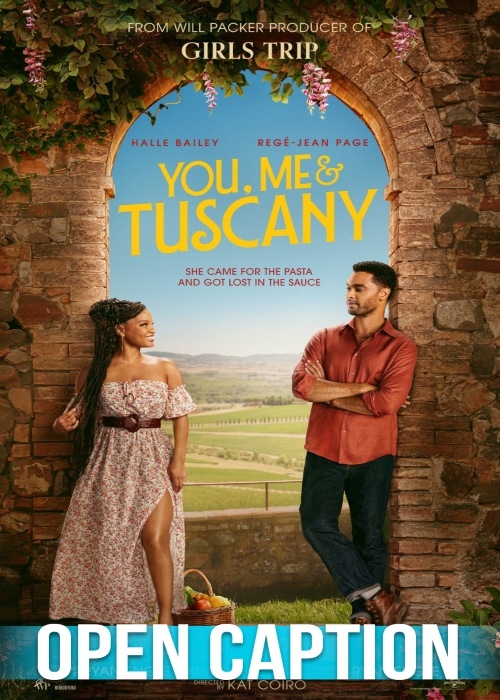 YOU, ME, & TUSCANY (OPEN CAPTION) poster