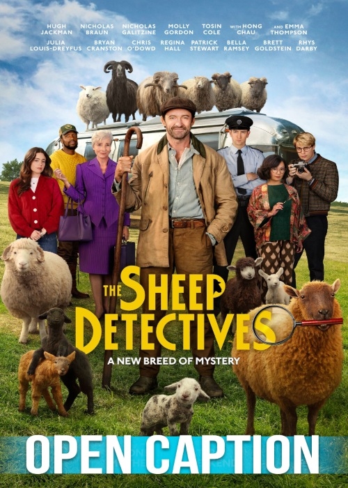 THE SHEEP DETECTIVES (OPEN CAPTION) poster