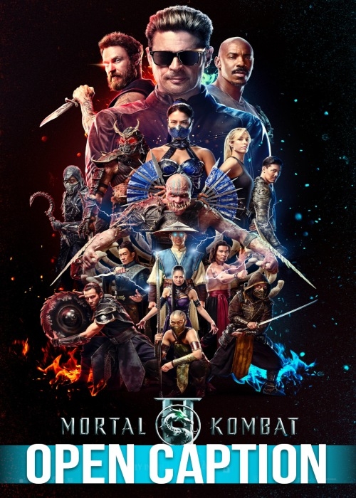 MORTAL KOMBAT II (OPEN CAPTION) poster