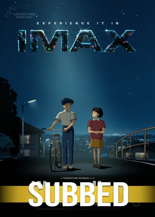 WHISPER OF THE HEART 4K IMAX (SUBBED) poster