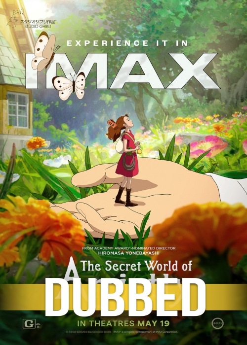 THE SECRET LIFE OF ARRIETTY 4K IMAX (DUBBED) poster