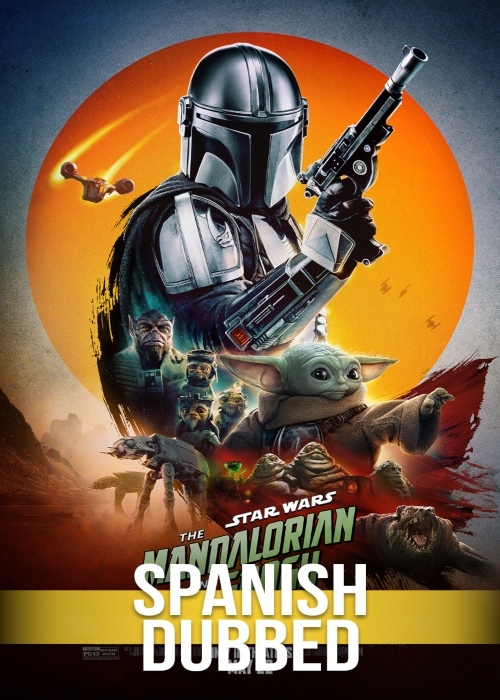STAR WARS: THE MANDALORIAN AND GROGU (SPANISH DUB) poster