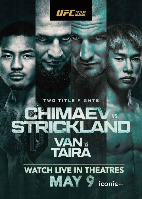UFC 328: CHIMAEV VS. STRICKLAND poster