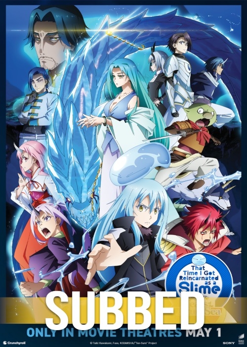 REINCARNATED AS SLIME TEARS OF THE AZURE SEA(SUB) poster