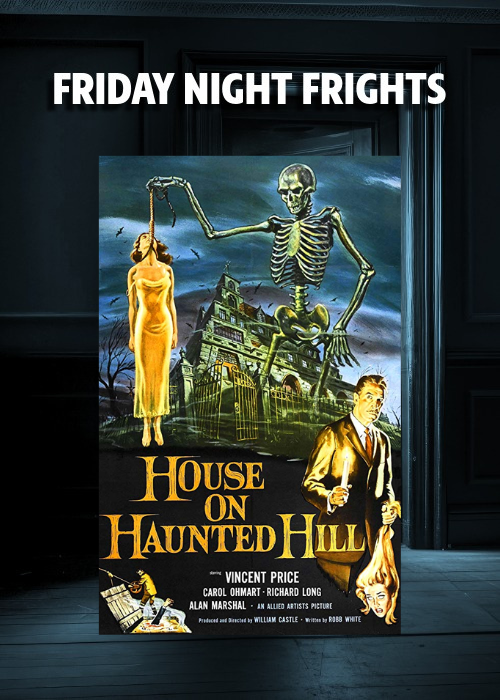 HOUSE ON HAUTED HILL (1959) poster