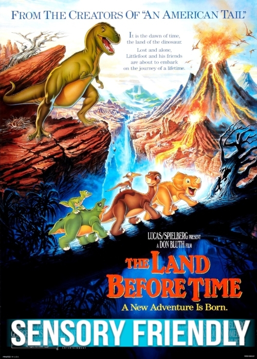 THE LAND BEFORE TIME (SENSORY FRIENDLY) poster