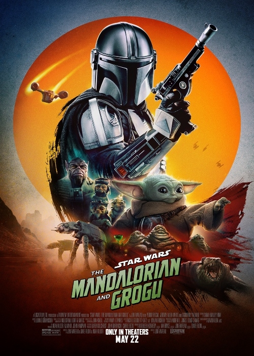 STAR WARS MANDALORIAN AND GROGU (SENSORY FRIENDLY) poster