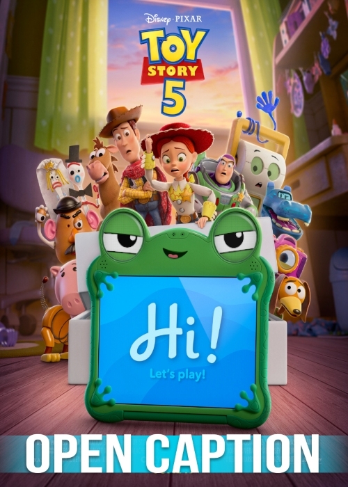 TOY STORY 5 (OPEN CAPTION) poster