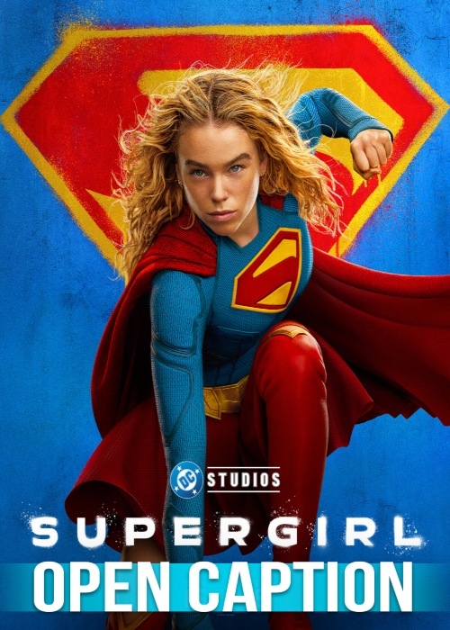 SUPERGIRL (OPEN CAPTION) poster