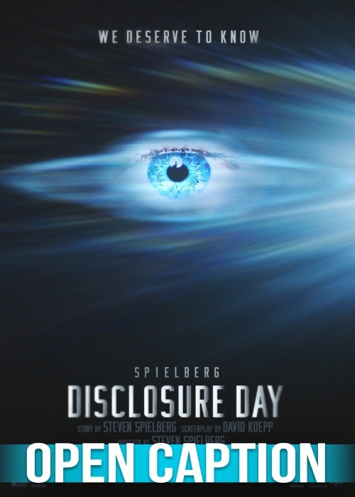 DISCLOSURE DAY (OPEN CAPTION) poster