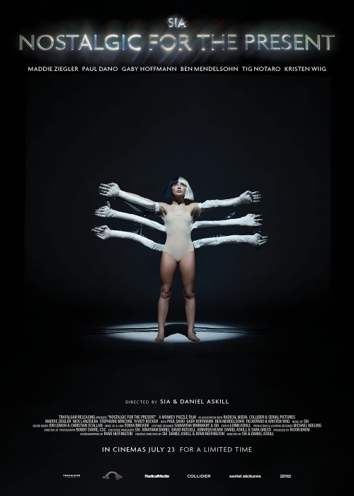 SIA: NOSTALGIC FOR THE PRESENT poster