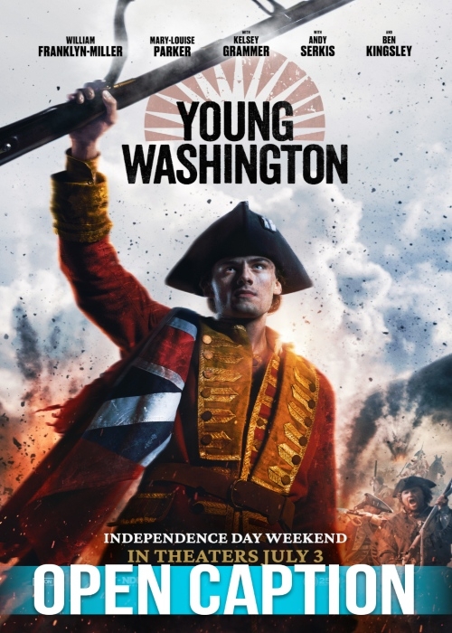 YOUNG WASHINGTON (OPEN CAPTION) poster