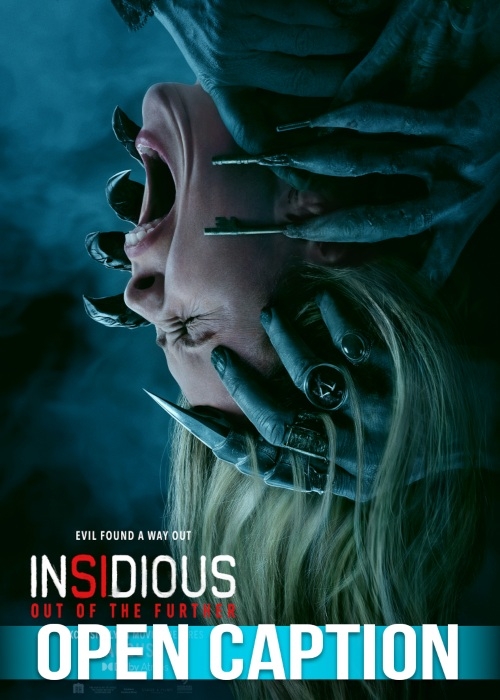 INSIDIOUS: OUT OF THE FURTHER (OPEN CAPTION) poster