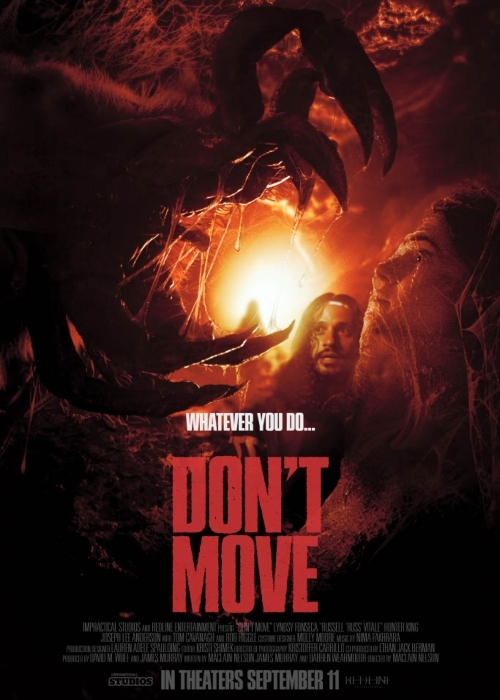 DON'T MOVE poster