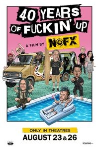 40 YEARS OF F**KIN' UP poster