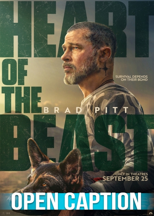 HEART OF THE BEAST (OPEN CAPTION) poster