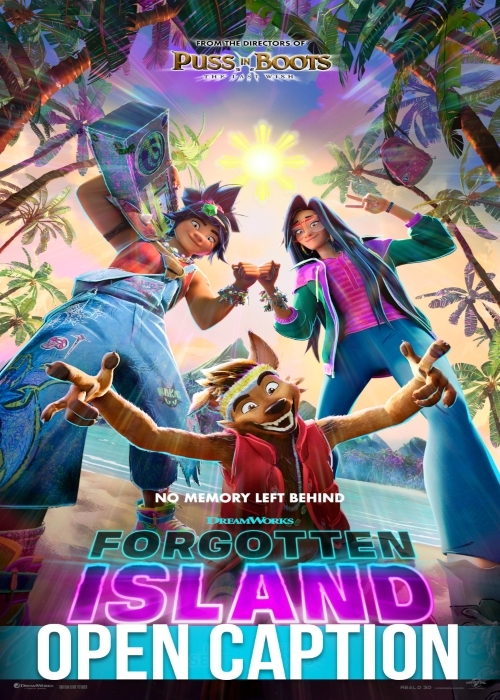 FORGOTTEN ISLAND (OPEN CAPTION) poster