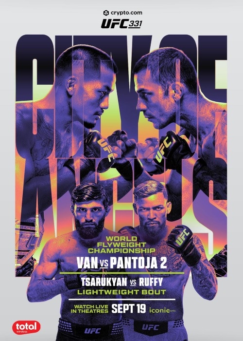 UFC 331: VAN VS PANTOJA 2 poster