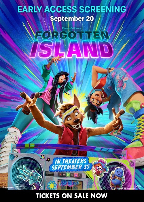 FORGOTTEN ISLAND - EARLY ACCESS SCREENING poster