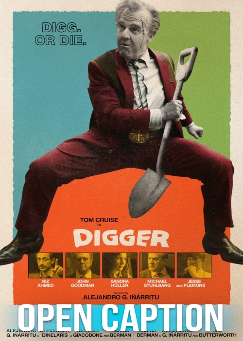 DIGGER (OPEN CAPTION) poster