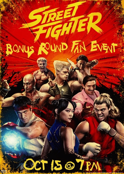 STREET FIGHTER: BONUS ROUND FAN EVENT poster