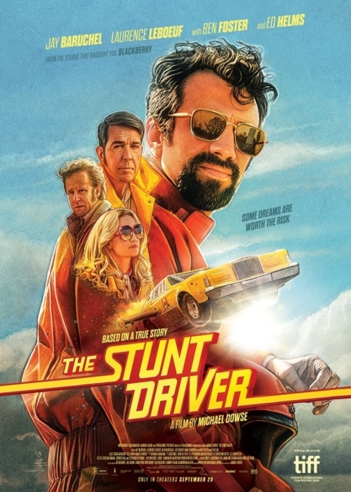 THE STUNT DRIVER poster