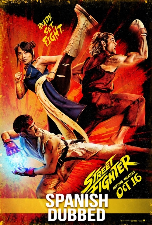 STREET FIGHTER (SPANISH DUBBED) poster